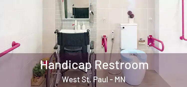 Handicap Restroom West St. Paul - MN
